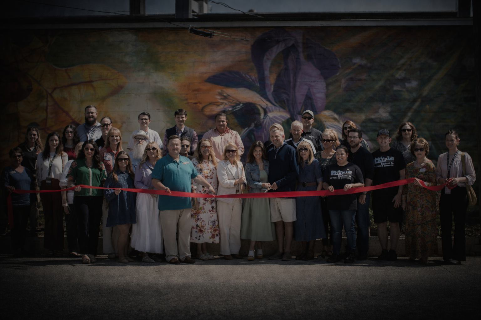The Chamber Managed to Cut a Ribbon on a Member’s Wall Without Saying the Member’s Name