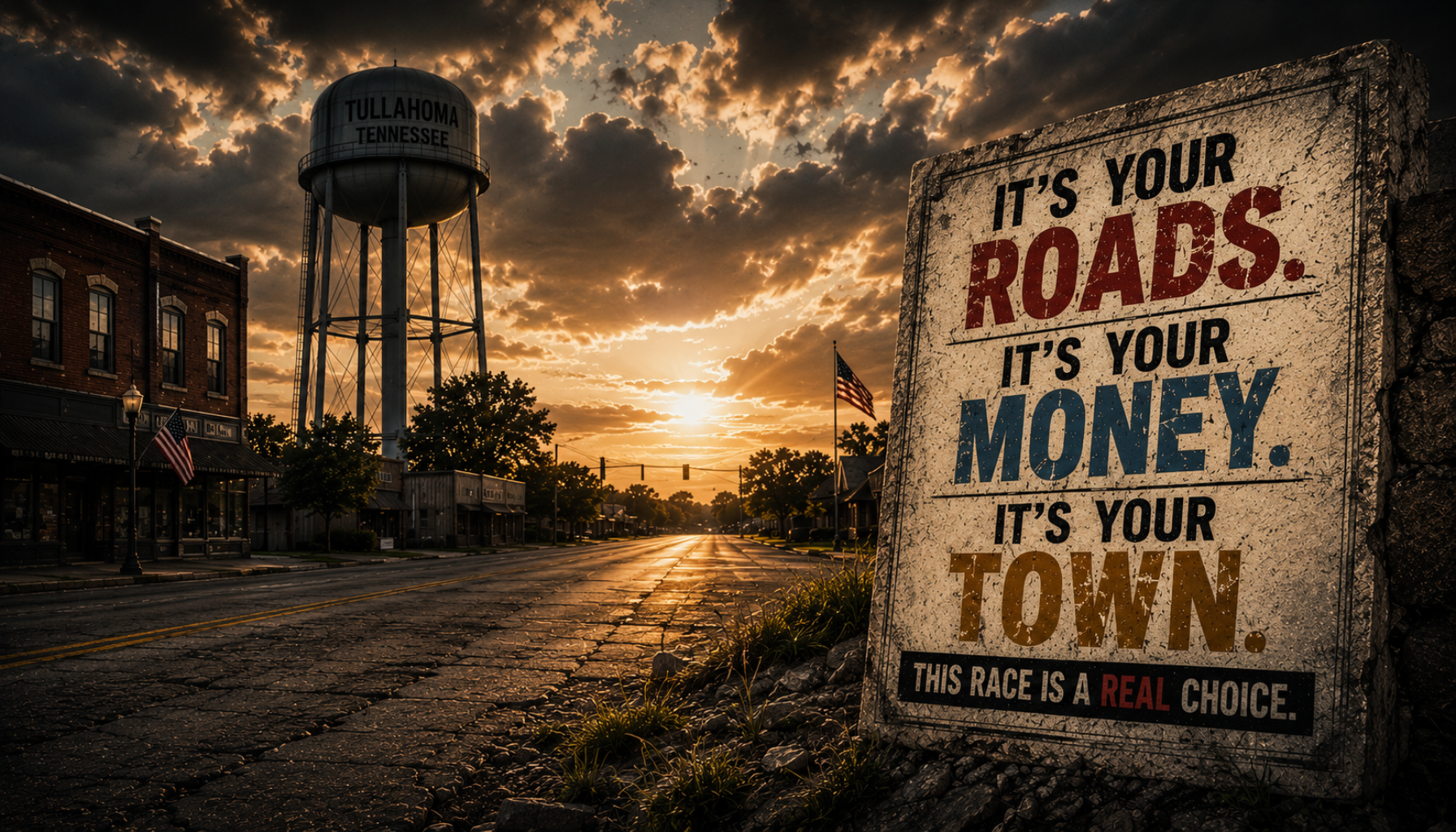 It's Your Roads, Your Money, Your Town — And This Race Is a Real Choice