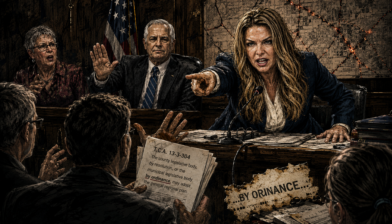 Tullahoma's City Attorney Brittany Hoskins Attacked Residents Tonight. Then Got the Law Wrong.