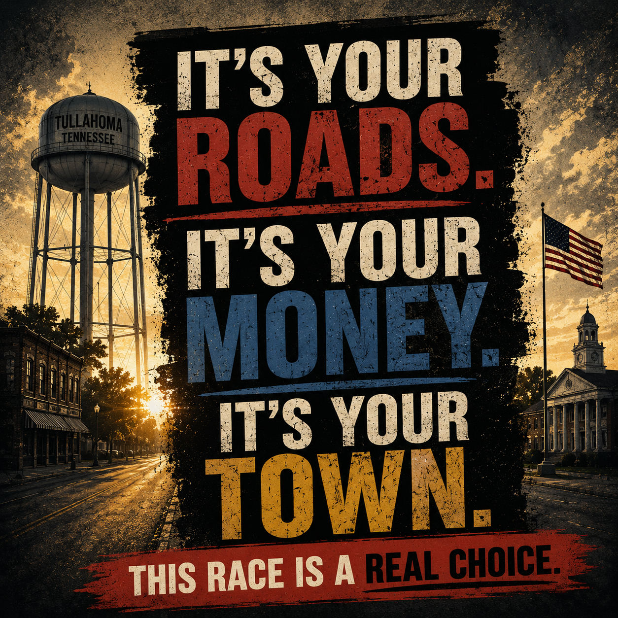 It's Your Roads, Your Money, Your Town — And This Race Is a Real Choice
