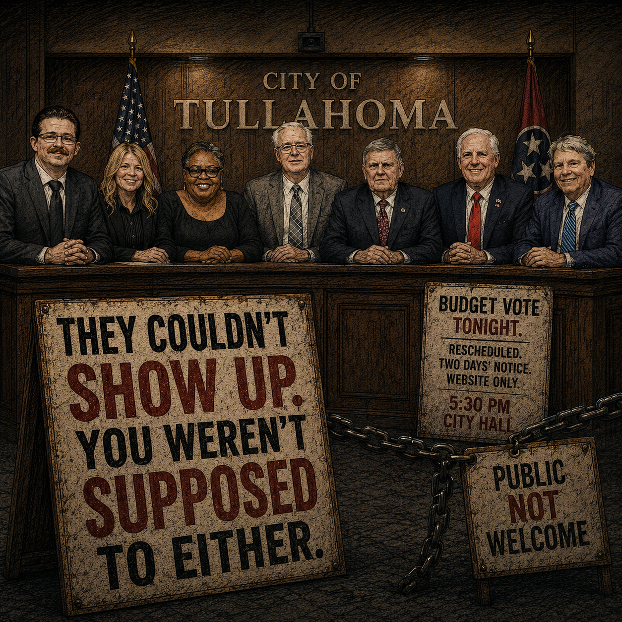 They Couldn't Show Up. You Weren't Supposed To Either.
